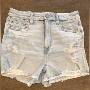 AMERICAN EAGLE High-waisted Short Shorts Size 6